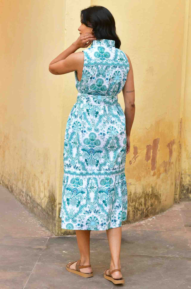 Azure and Indigo - Leilani Sundress