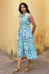 Azure and Indigo - Leilani Sundress