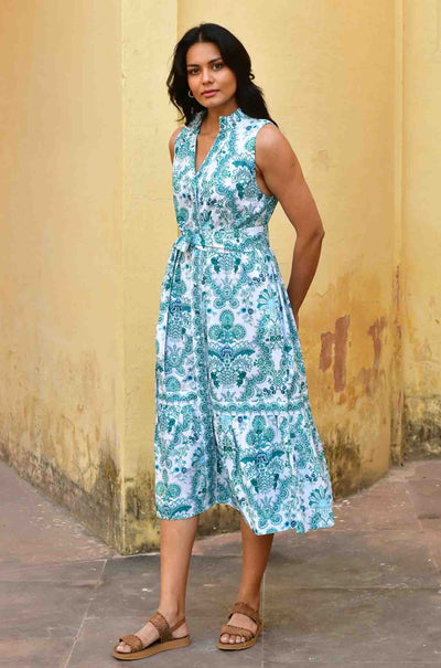Azure and Indigo - Leilani Sundress