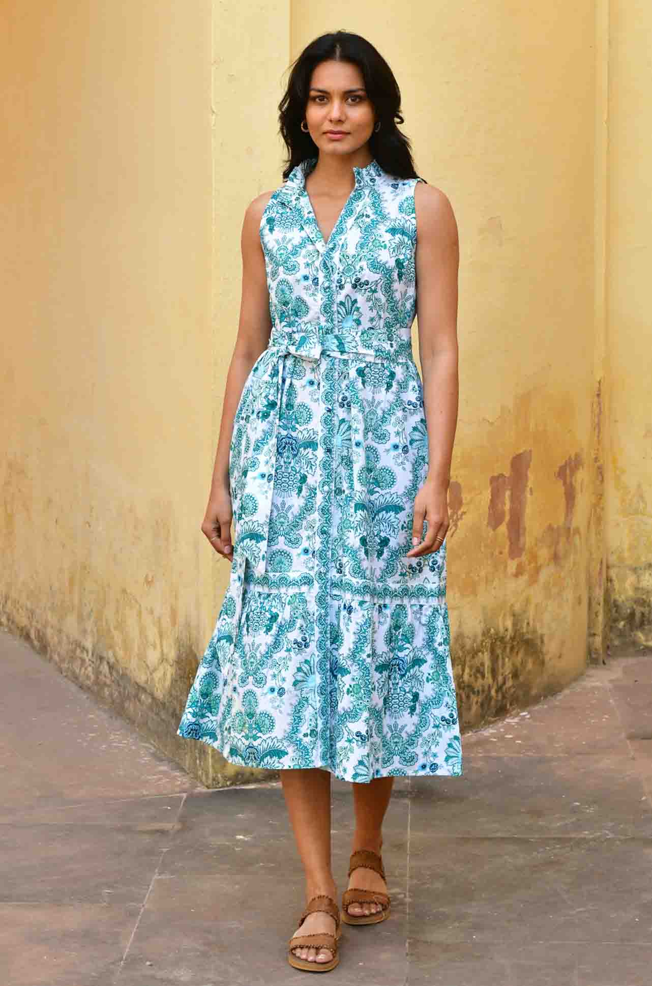 Azure and Indigo - Leilani Sundress