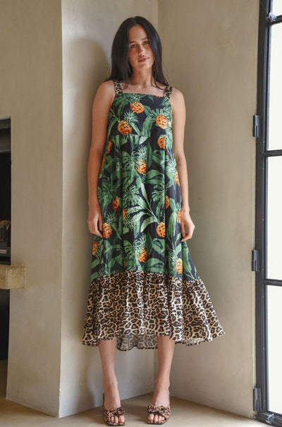 Curate - Life Is Palm-Tastic Dapper Dreams Dress