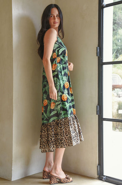 Curate - Life Is Palm-Tastic Dapper Dreams Dress