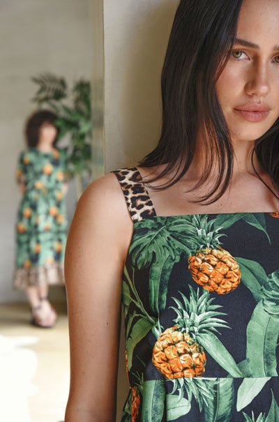 Curate - Life Is Palm-Tastic Dapper Dreams Dress