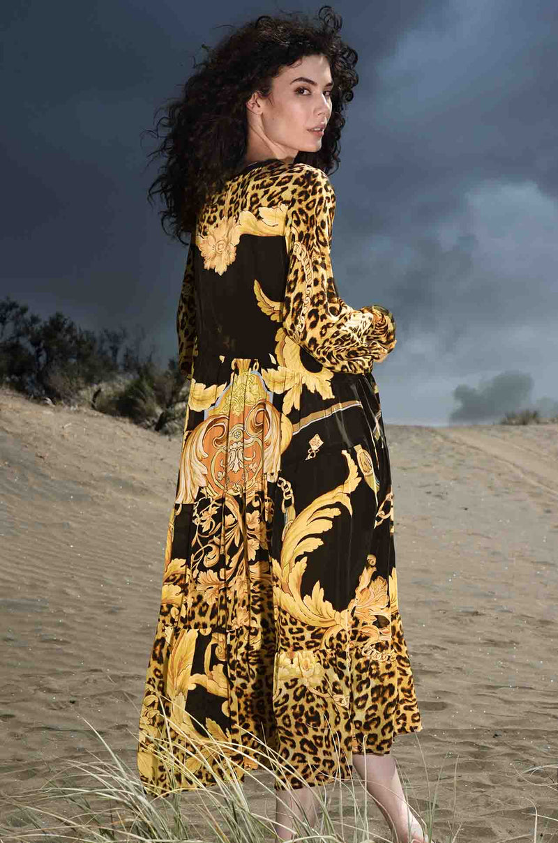 Curate - Leopard Storm Lighthearted Dress