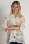 Johnny Was - Lilianne Shirt in Wallflower Print