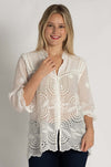 Johnny Was - Lilianne Shirt in Wallflower Print