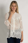 Johnny Was - Lilianne Shirt in Wallflower Print
