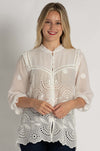 Johnny Was - Lilianne Shirt in Wallflower Print