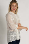 Johnny Was - Lilianne Shirt in Wallflower Print