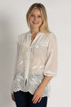 Johnny Was - Lilianne Shirt in Wallflower Print