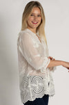 Johnny Was - Lilianne Shirt in Wallflower Print