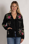 Johnny Was - Linen Workwear Jacket in Catia Print