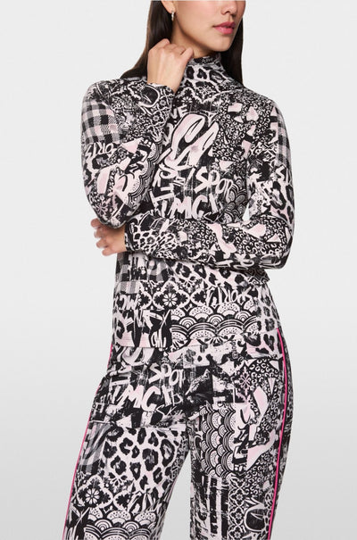 Marc Cain - Long Sleeved Shirt with Turtleneck