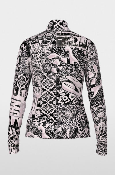 Marc Cain - Long Sleeved Shirt with Turtleneck