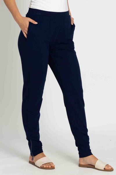 Mela Purdie - Long Zip Stiletto in Denim