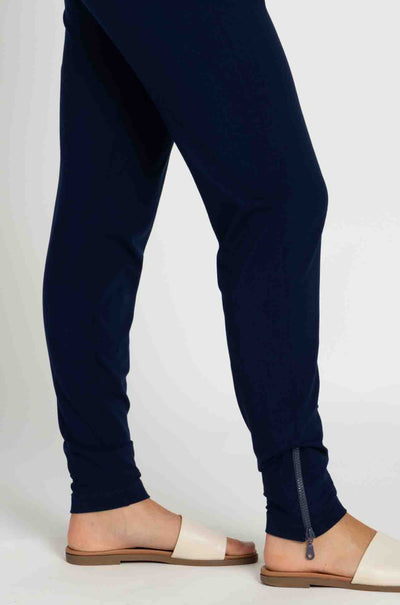 Mela Purdie - Long Zip Stiletto in Denim