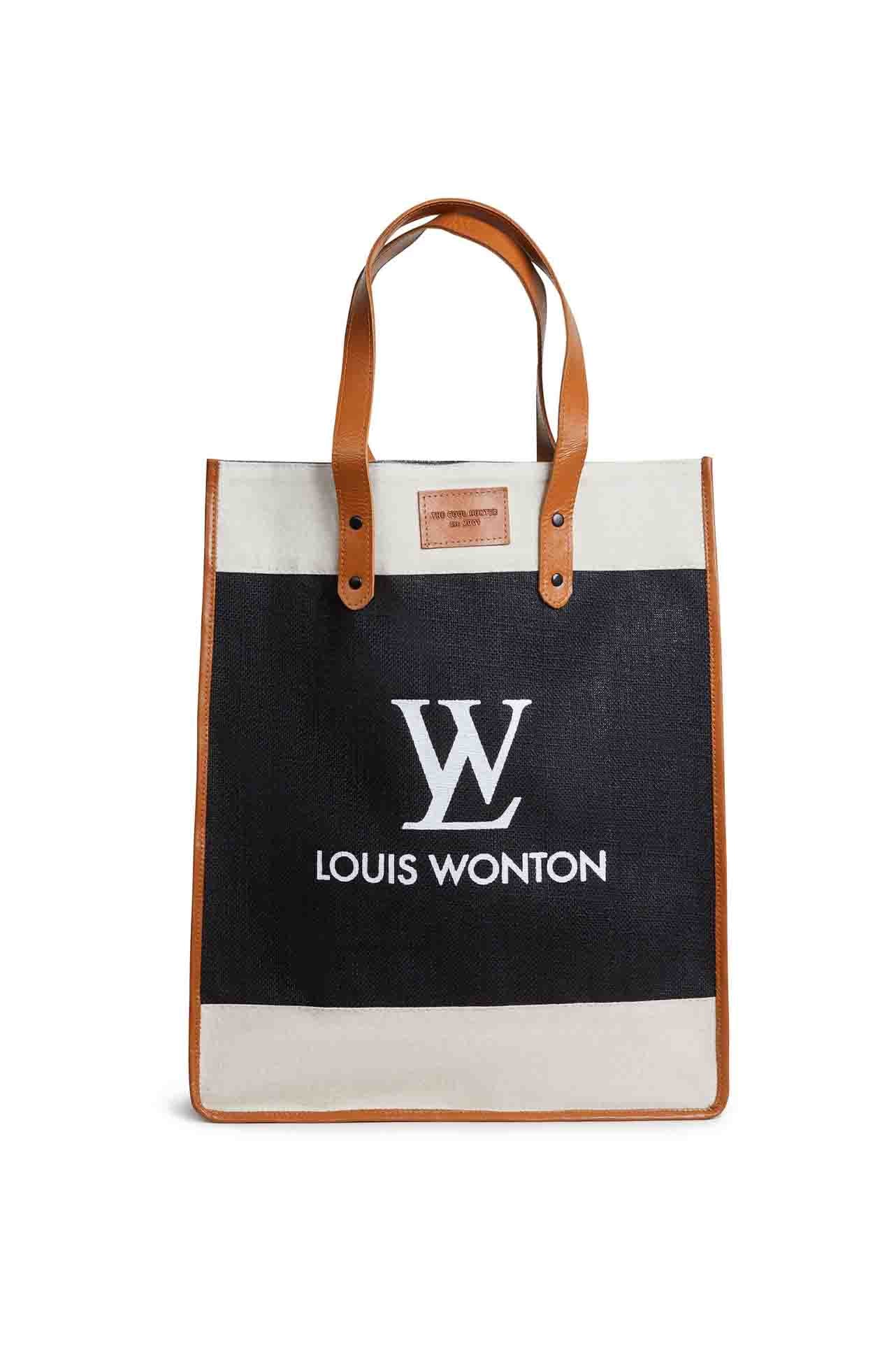 The Cool Hunter Market Bags - Louis Wonton Tan Market Bag