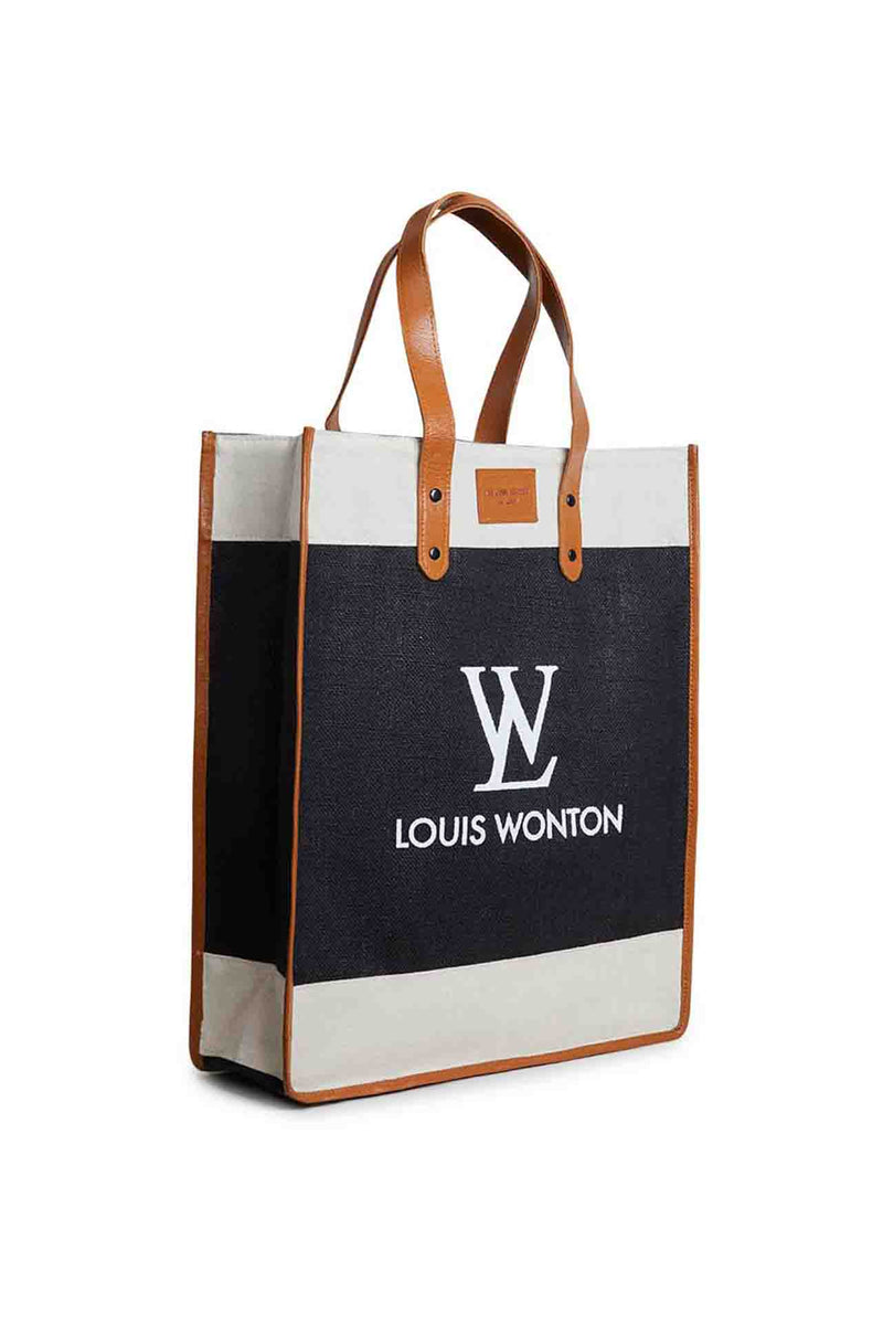The Cool Hunter Market Bags - Louis Wonton Tan Market Bag