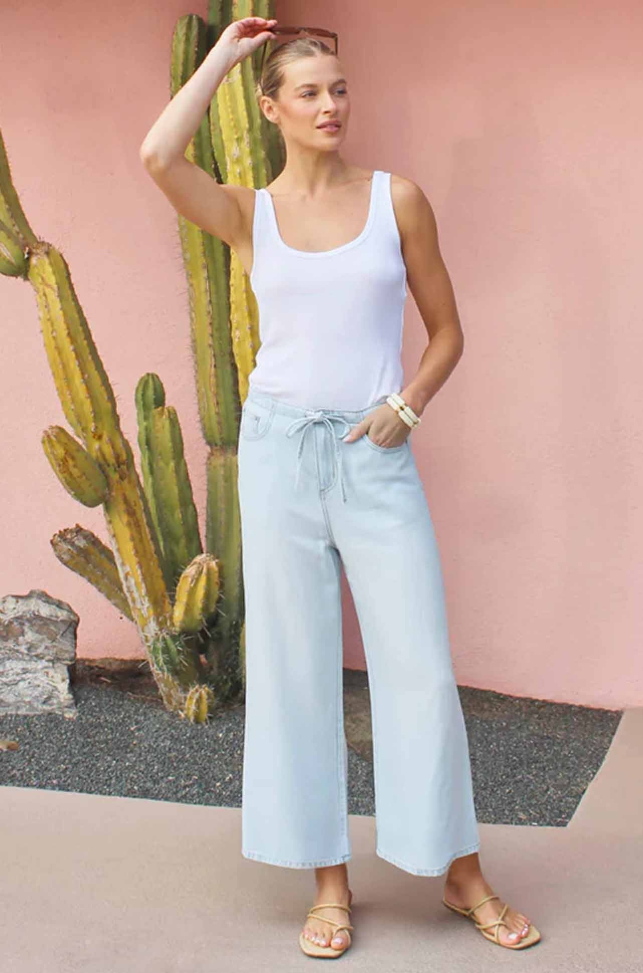 Splendid - Lounge Denim Crop Pant