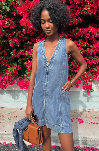 Splendid - Lounge Denim Mini Dress