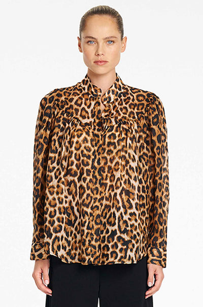 Mela Purdie - Lyric Blouse in Wildcat Linen Voile