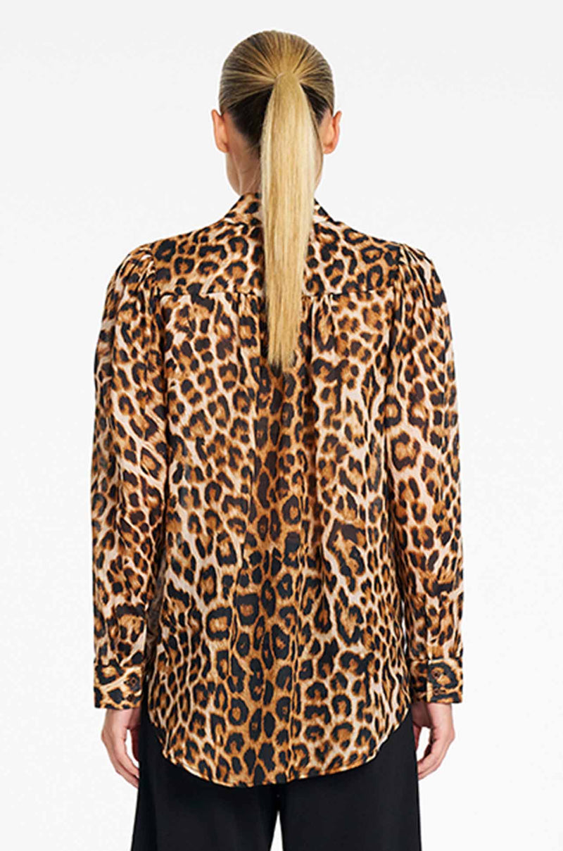 Mela Purdie - Lyric Blouse in Wildcat Linen Voile