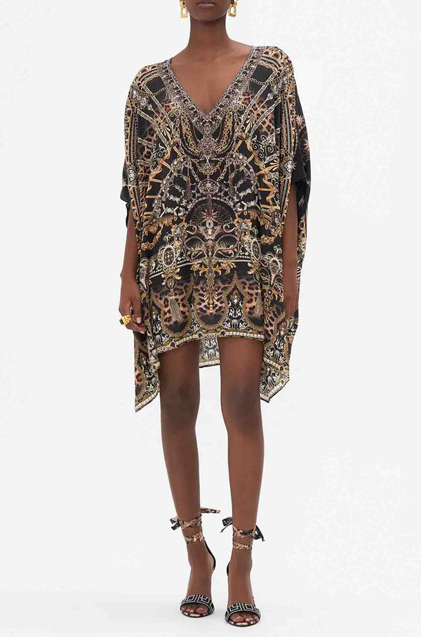 RECTANGULAR V NECK KAFTAN PRIMA DONNA