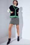 Marc Cain - Frayed Hem Tweed Skirt