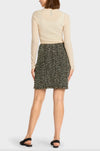 Marc Cain - Frayed Hem Tweed Skirt