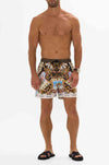 Camilla - Monarchy Mania Mid Length Boardshort