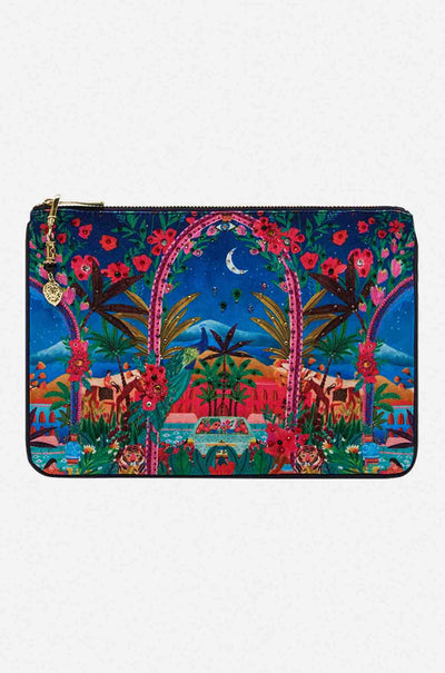 Camilla - Midnight Muses Small Canvas Clutch