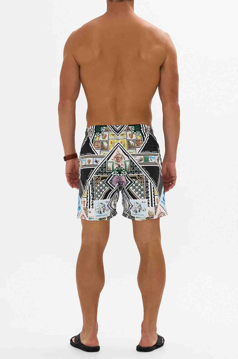 Camilla - My Porto Pen Pal Mid Length Boardshort