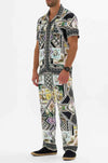 Camilla - My Porto Pen Pal Short Sleeve Camp Collared Shirt