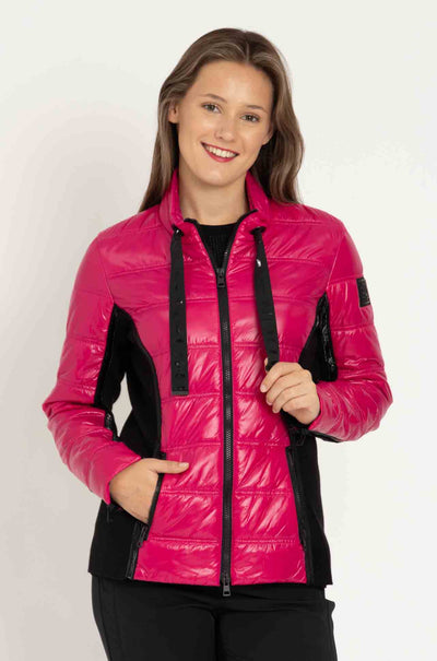 Faber - Magenta Puffer Jacket