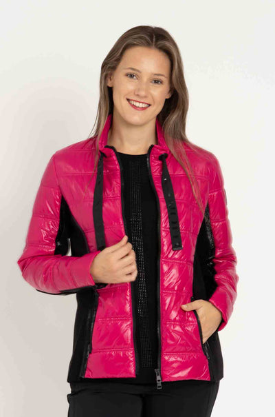 Faber - Magenta Puffer Jacket