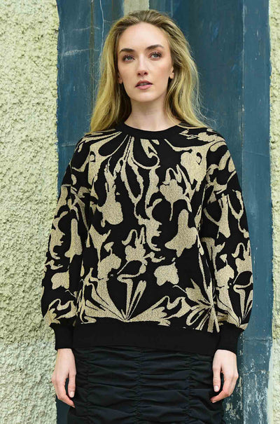 Coop - Gossip Swirl Make Knit Happen Sweater