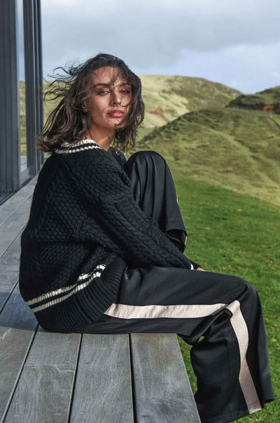 Cooper - Preppy Pop Jumper Around Knit