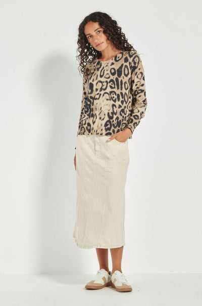 Verge - Gigi Skirt in Cashew