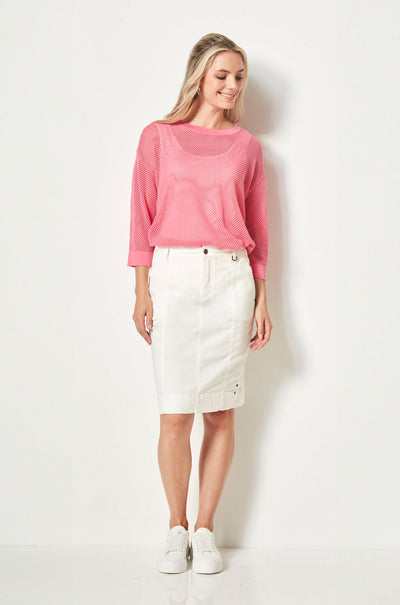 Verge - Reserve Skirt in White