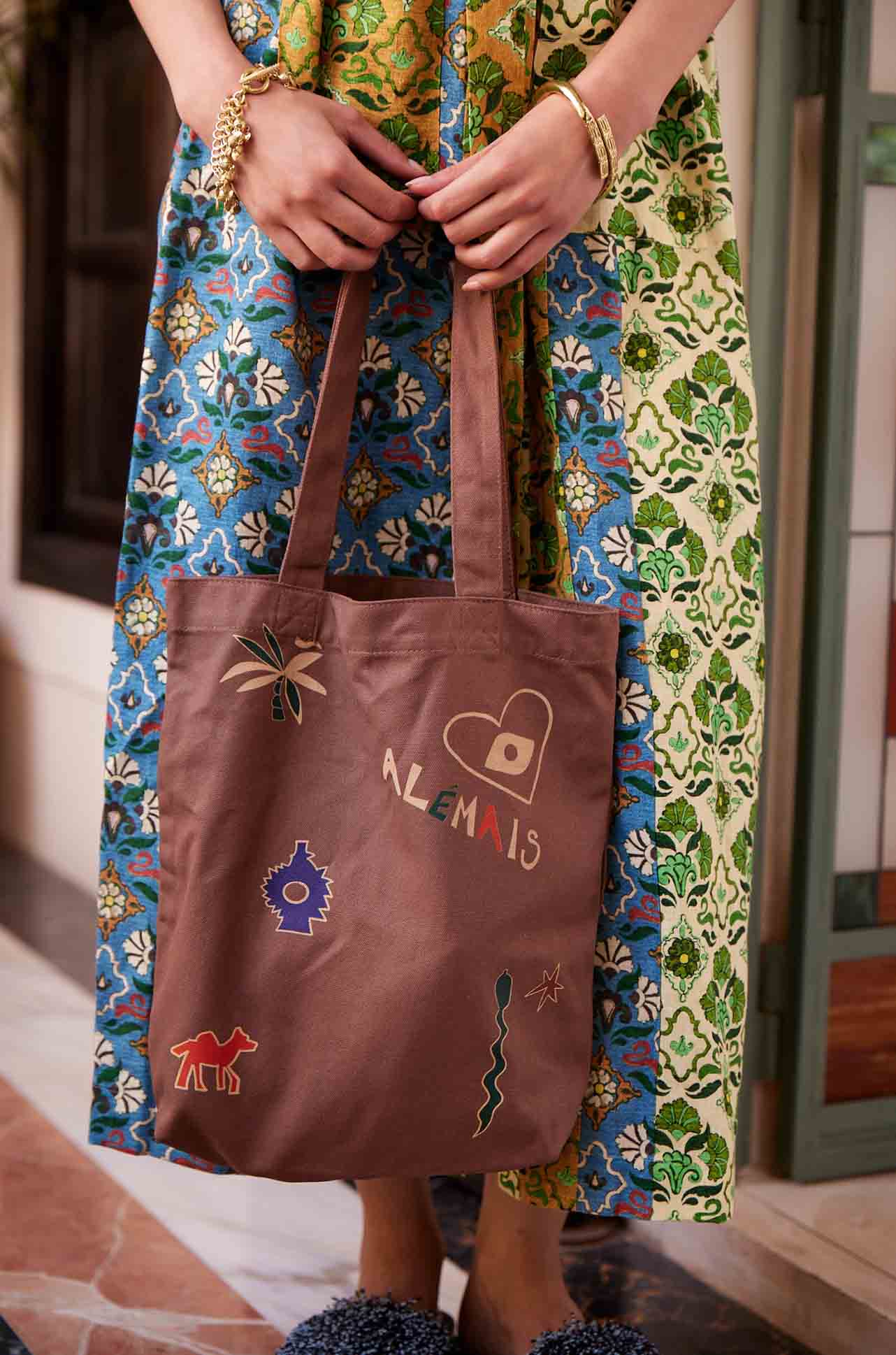 Alèmais - Maroc Choc Library Tote