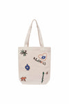 Alèmais - Maroc Ivory Library Tote