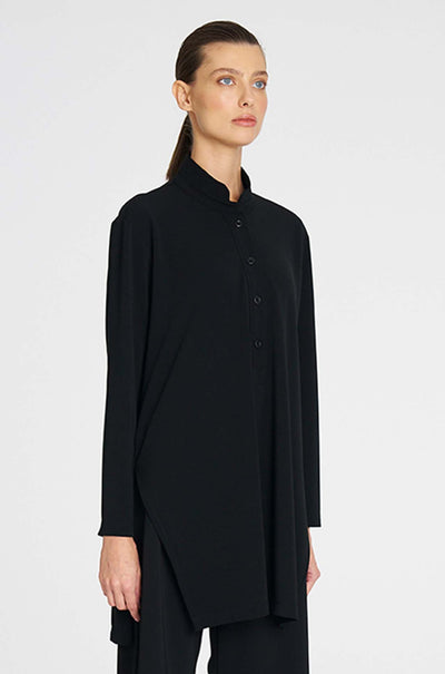 Mela Purdie - Maxi Henley in Powder Knit