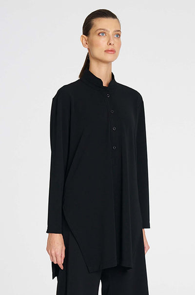 Mela Purdie - Maxi Henley in Powder Knit