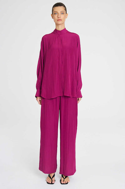 Mela Purdie - Maxi Pace Pant in Mulberry