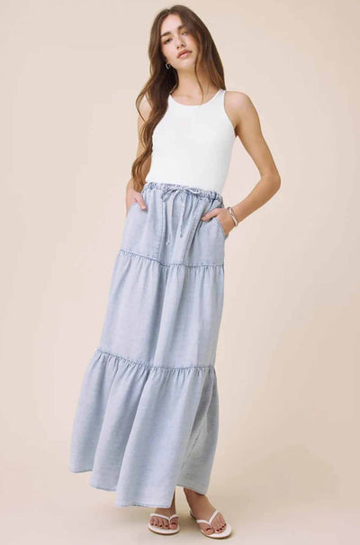 Splendid - Melanie Indigo Skirt