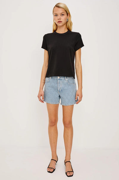 Rails - Mesa Denim Shorts in Quilted Stud