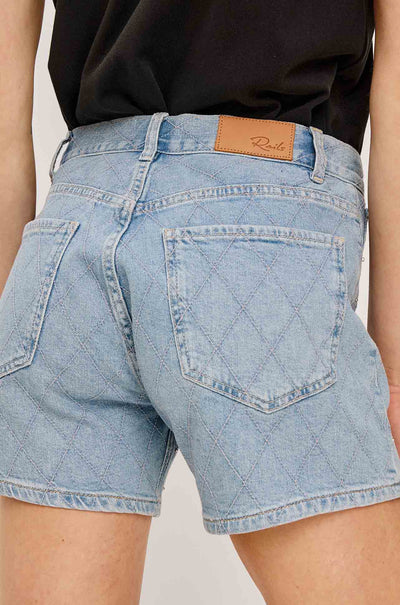 Rails - Mesa Denim Shorts in Quilted Stud