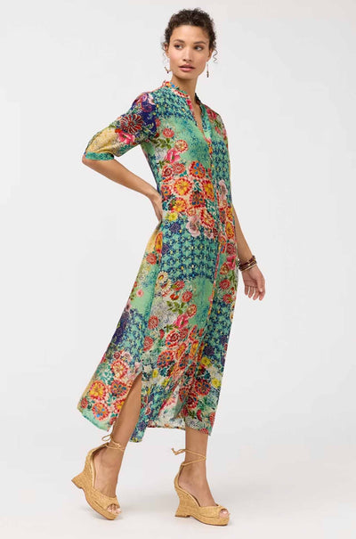 Johnny Was - Midaxi Shirt Dress in Carlina