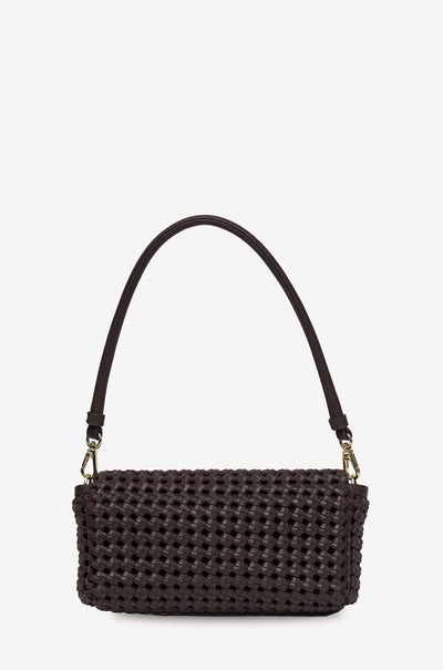 Saben - Milla Shoulder Bag in Cacao Fine Braid