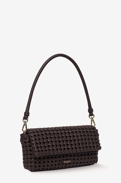 Saben - Milla Shoulder Bag in Cacao Fine Braid